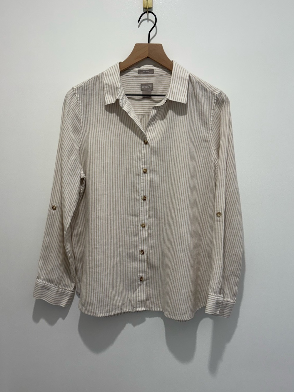 Chicos No Iron Women’s Linen Button Down